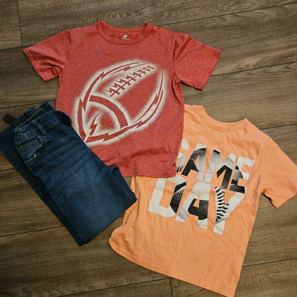Size 8 Boys Jeans/Shirts